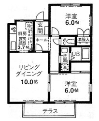 グレースカメリア市が尾の物件間取画像